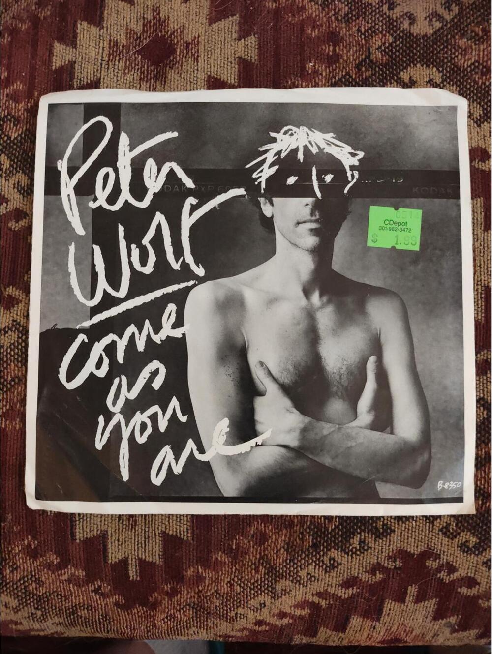 Peter wolf - come as you are - vinyl 45 w pic sleeve M/VG